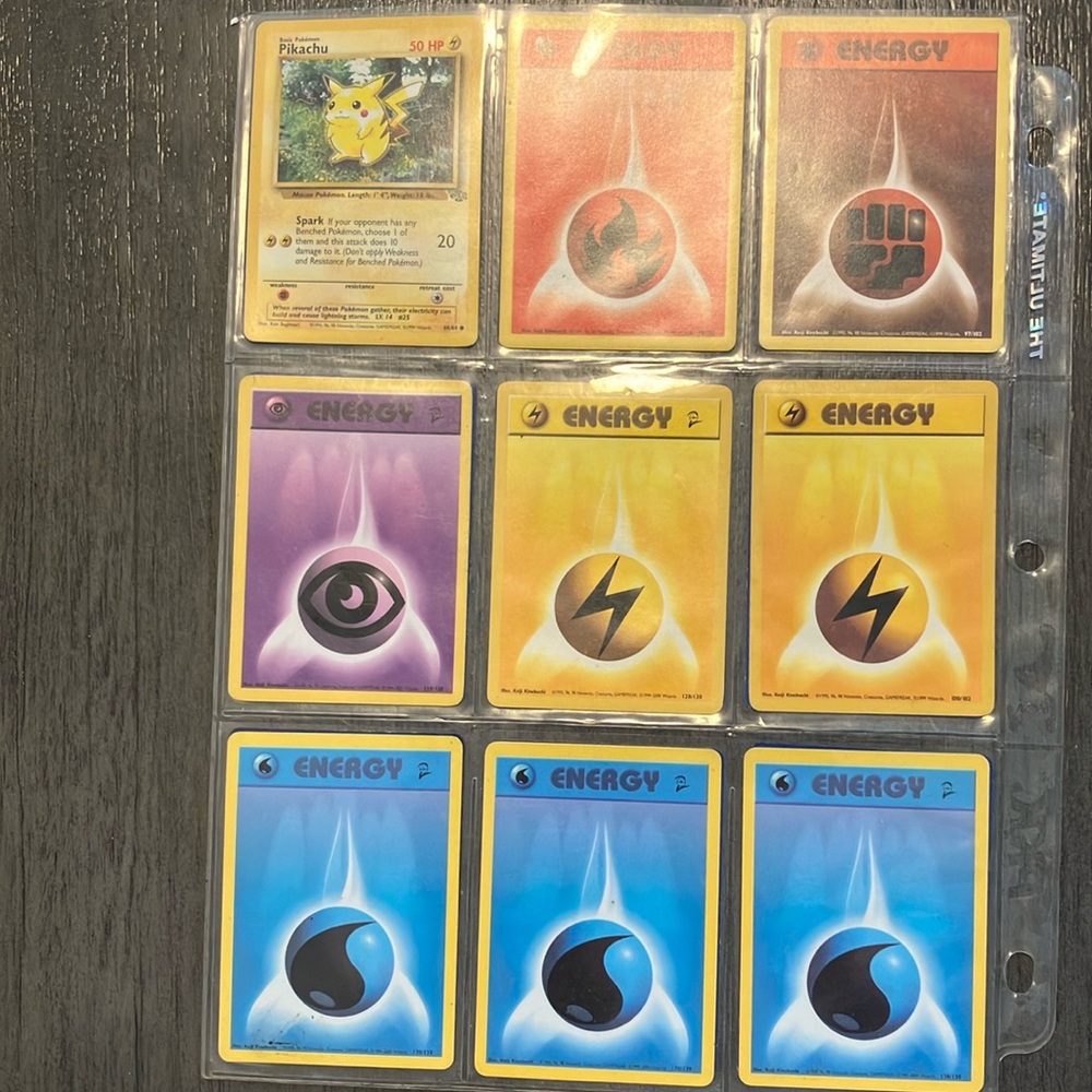 My Pokemon collection that I have since a kid make a offer I did some research
